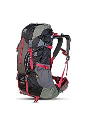 Senterlan S2188-4 Cave 65Lt Sırt Çantası Siyah Kırmızı - Senterlan