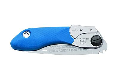 Silky Wood Cep Boy Katlanır Testere Mavi 130-20 - 2