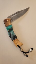 Sirius Knife N690 Yeşil Epoksi Çakı 6M1 - Sirius Knife