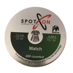 Spot-On Match Havalı Saçma 5.5Mm (200) 15,12Grain - SPOT-ON