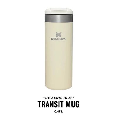 Stanley Aerolight Transit Mug Termos Cream Metallic 0,47Lt - 3