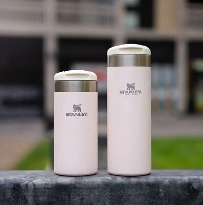 Stanley Aerolight Transit Mug Termos Rose Quartz Metallic 0,47Lt - 5