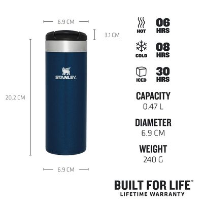 Stanley Aerolight Transit Mug Termos Royal Blue Metallic 0,47Lt - 2