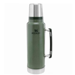 Stanley Klasik Vakumlu Paslanmaz Çelik Termos 1Lt Hammertone Green - 2