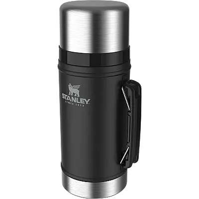 Stanley Klasik Vakumlu Çelik Yemek Termosu Food Jar 0.94 Lt Siyah - 2