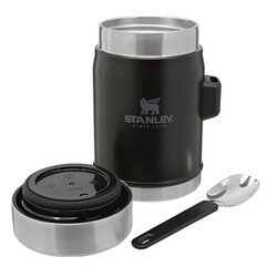 Stanley Paslanmaz Çelik Yemek Termosu Kaşıklı 0,40lt Siyah - 3
