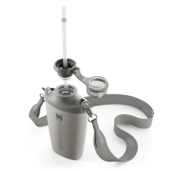 Stanley The Cross Bottle Pipetli Matara 0,68 LT Gri - 5