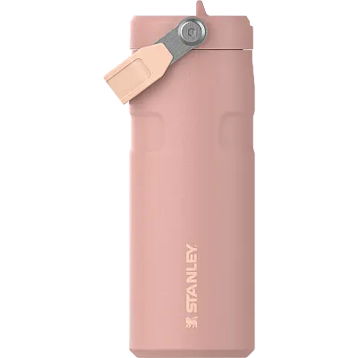 Stanley The IceFlow Flip Straw 2.0 Pipetli Termos 0,47Lt Şeftali Pembe - 1