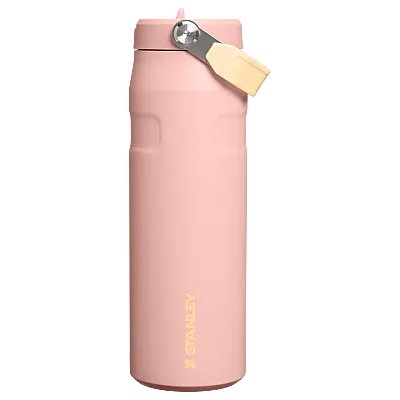 Stanley The IceFlow Flip Straw Pipetli Termos Bardak 0,70 LT Şeftali Pembe - 1