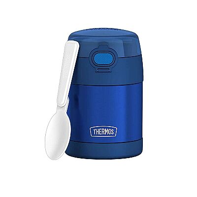 Thermos F320 Funtainer Çocuk Yemek Termosu Kaşıklı 0,29L Mavi - 1