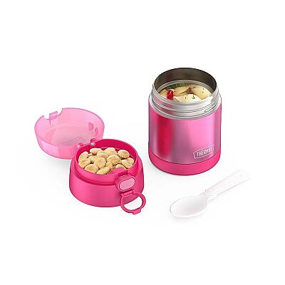 Thermos F320 Funtainer Çocuk Yemek Termosu Kaşıklı 0,29L Pembe - 1
