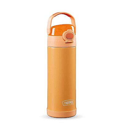 Thermos F422 Funtainer Çocuk Pipetli Termos 0,47L Turuncu - 1