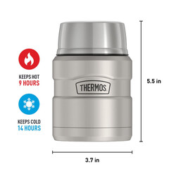 Thermos Sk3000 King Yemek Termosu 0,47lt Çelik - 4