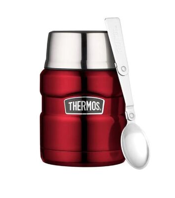 Thermos Sk3000 King Yemek Termosu 0,47lt Kırmızı - 1