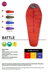 Trimm Battle -23'C Ultralight Uyku Tulumu - 195, Yeşil - 3
