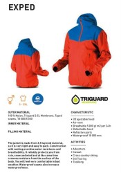 Trimm Exped Ceket - Erkek/Unisex, Lagün Mavisi - 3