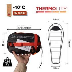 Trimm Impact -10C Ultralight Uyku Tulumu 195 Sol Yeşil - 2