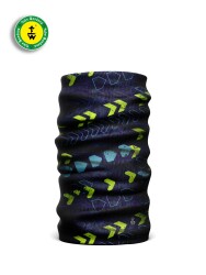 Tube Bandana Mavi Renkli Bandana Boyunluk BKD520 - Tube Bandana