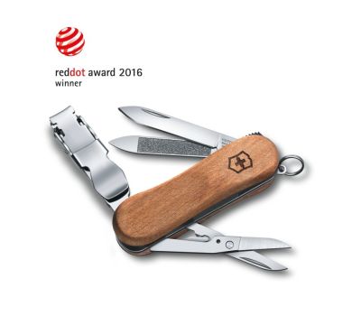 Victorinox Tırnak Makaslı Çakı Ağaç Yüzeyli 0.6461.63 - 1