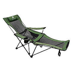 Windcamp Katlanır Kamp Sandalyesi Ayak Uzatmalı Şezlong Yeşil - Windcamp