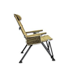 Windcamp Katlanır Kamp Sandalyesi Premium Bej 150kg Taşıma 5 Aşamalı - 5