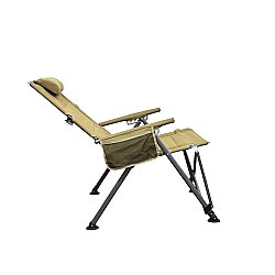Windcamp Katlanır Kamp Sandalyesi Premium Bej 150kg Taşıma 5 Aşamalı - 6