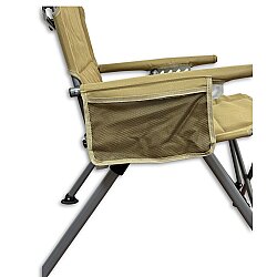 Windcamp Katlanır Kamp Sandalyesi Premium Bej 150kg Taşıma 5 Aşamalı - 8